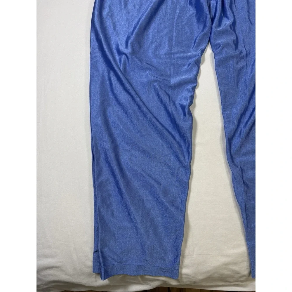Vtg Jordan UNC Tar Heels Tear Away Snap Pants Men L Blue Breakaway Made in USA